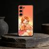 Mermaid Melody Pichi Pitch Handyhülle Für Samsung Galaxy A91,80,73,72 ,71,53,52,32 ,31,22,21s,20,Weiche Schwarze Hülle