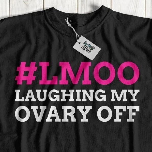

LMOO Funny Ovary Surgery T-Shirt Oophorectomy, Ovaries Removal Operation Gifts L
