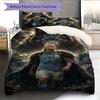 Erling Haaland Pride Bedding Quilt Set Quilt Cover Pillowcase Home Decoration Birthday Gift (1 * duvet cover + 2 * pillowcase, without core)