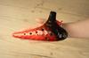 TNG Ocarina Instrument 12 High Quality Ocarina for Tube Playing Glazed Finish Ocean Wave Pattern [Alto/C Key/AC / Holes] (with Strap) (Red)