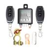 12 V Car Battery Relay Wireless Remote Battery Disconnect Switch Battery Switch Isolator Power Cut Master Switch with 2