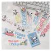 Set of 10 Snoopy Stylish and Cute Bookmarks Bookmarks, (Color)