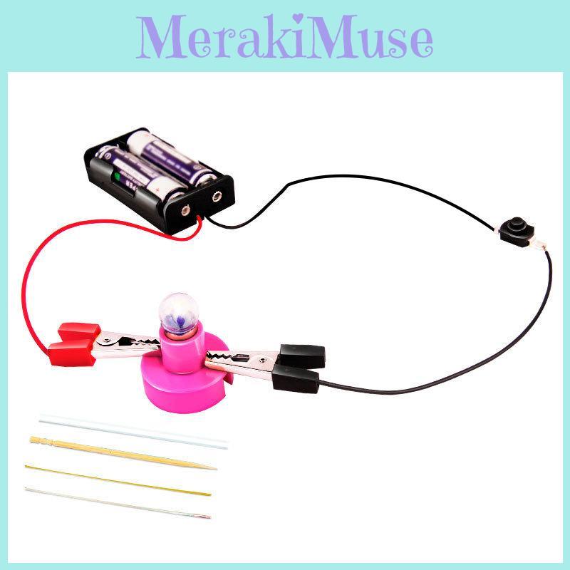 Simulated Light Bulb Circuit Experimental Material Set Children Puzzle Toys For Kids Science Education And Creativity