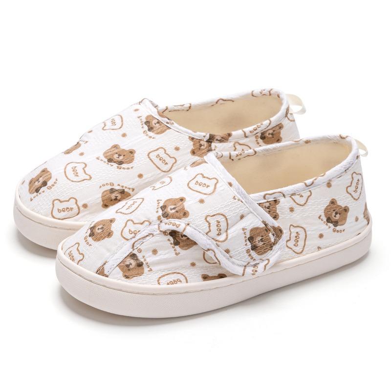 Maternity confinement shoes women's autumn and winter thin bag heel soft sole non-slip maternity postpartum indoor cotton slippers women