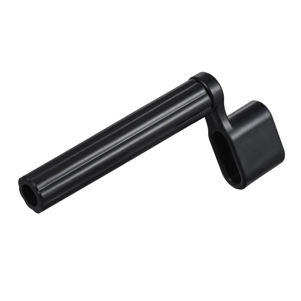 3PCS Plastic Material Bridge Pin Puller Black Color Guitar Peg Winder  Guitar Bass String Change