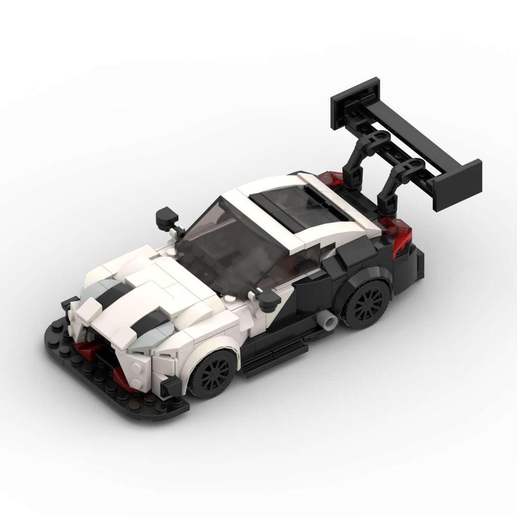 Customizable Building Blocks: Compatible with LEGO, Supercar Sports Racing Model for Kids' Education & Fun