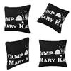 Camp Mary Kay Square Pillowcase Cushion Cover Comfort Pillow Case Throw Pillow Cover for Home Bedroom Car
