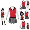 Kakegurui Midari Ikishima Outfit Exquisite School Uniform Dress Cosplay Set For Fans