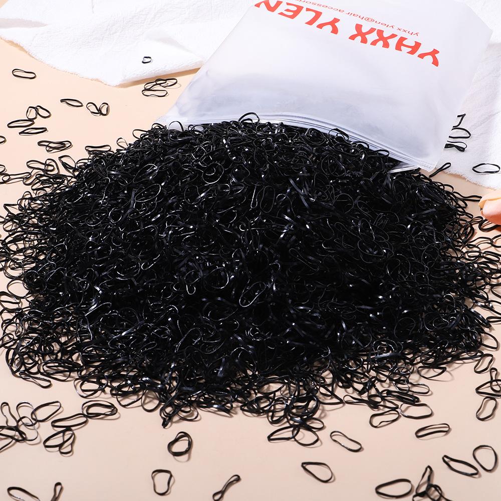 Women'S Hair Tie Disposable Rubber Band Color High Elastic Hair Band Set Does Not Hurt Hair Headrope Hair Accessories 2552