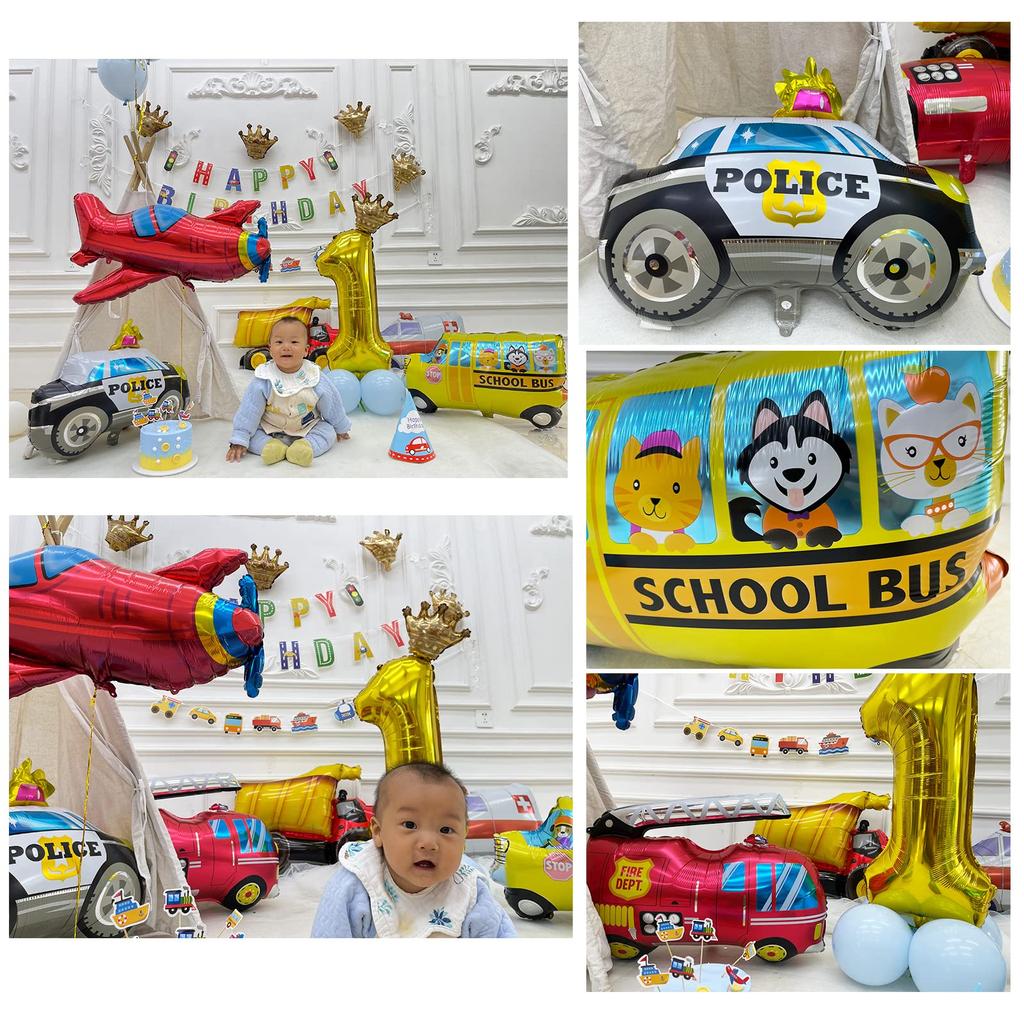 Decoration Boy, Big carBalloonBalloon 3 Boy carBalloonBalloon Decoration