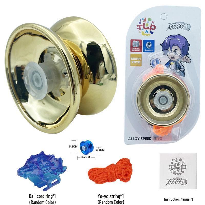 Alloy Luminous Yo-Yo for Kids - Competition Grade, Sleep & Live Play 