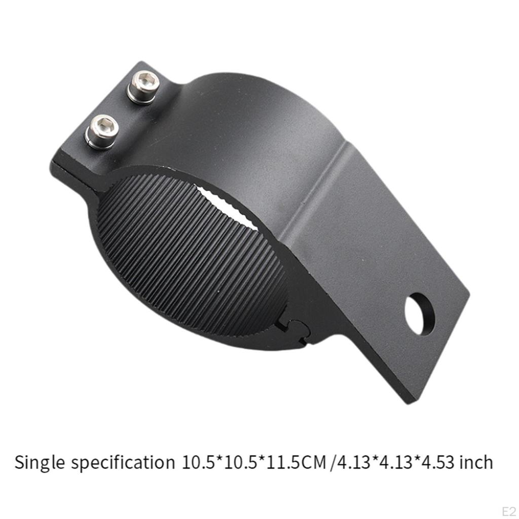 2Pcs Tube Clamp Roof Roll Cage Holder Aluminum Alloy with Screws Universal Bull Bar Mounts Kit