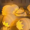 Fahion 1.5M 10LED Easter LED String Warm Light Eggs Chick Carrot LED Lights String Colorful DIY Festival Lamp Party