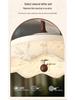Vintage Song-Style Ceiling Fan Light with Printed Fabric Shade for Bedroom and Dining Room