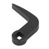 12in Pry Bar Wrench Adapter Head L Shaped Heavy Duty Multi Function Pry Bar Adapter Head Tool