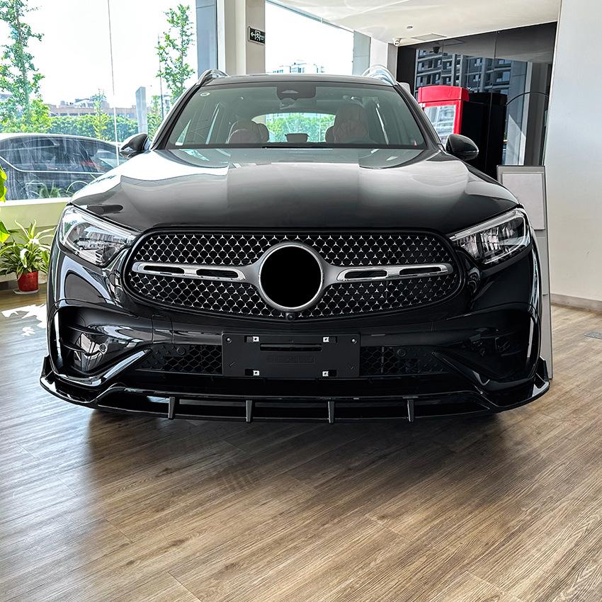 Front Bumper Lip Spoiler Diffuser Splitters Body Kit Aprons Cover Guard Trim For Mercedes-Benz GLC-Class X254 GLC260 300 2023+
