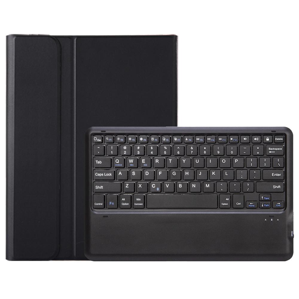 

A0N10 For Xiaomi Pad 6S Pro 12.4 Leather Tablet Case with Detachable Bluetooth-compatible Keyboard Black