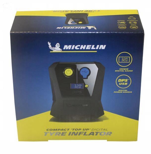 Michelin Mini Kompresor Cyfrowy Pompka Do Samochodu Auta