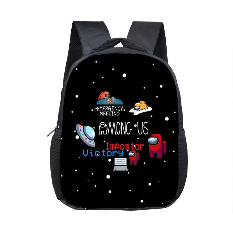 Students Spaceman Backpack Schoolbag Travel Bag Shoulderbag Bookbag