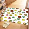 Super Mario Pattern Square Rugs Are a Great Choice for Living Rooms, Bedrooms, Home Décor, and As Gifts.