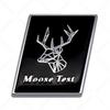 AALK1 3D Metal Chrome R-Type AWD Badge Swedish Flag Moose Emblem Sticker for Volvo V40 XC60 XC90 C30 V60 - Auto Trunk/Fender Exterior