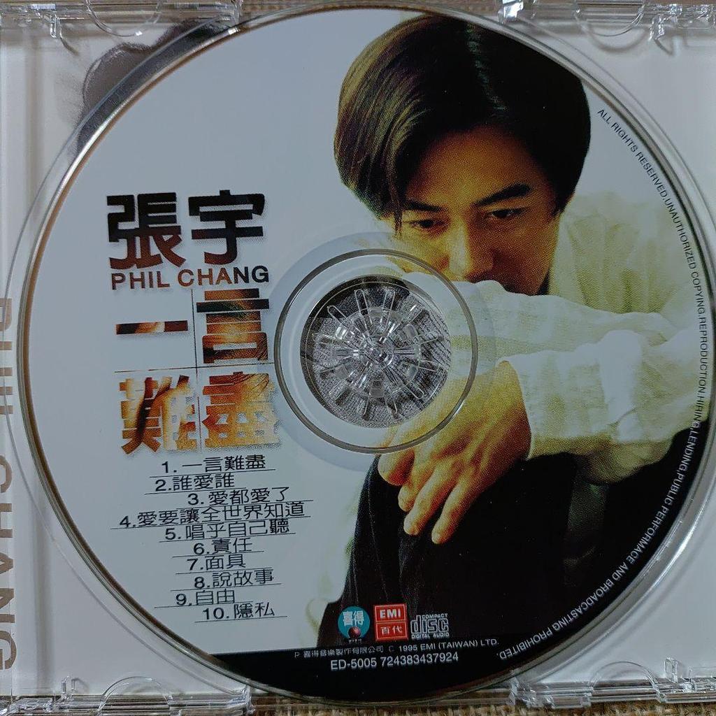 [USED] Fil Chan (Zhang Yu) “One word is difficult”