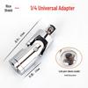 Universal Right Angle Flexible Screwdriver Attachment with Electric Drill Connection