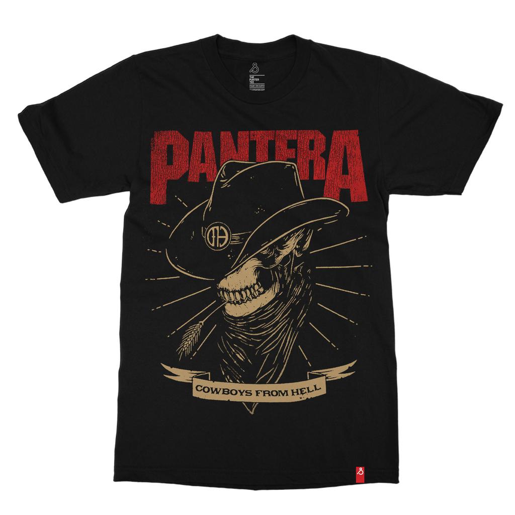 American Heavy Metal Band Pantera Poster Graphic Print Tshirt Men Women Crewneck Cotton Tee New  Harajuku Fashion Oversized Top
