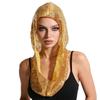 Lace Sequin Hooded Headscarf Breathable Lace Head Cover New Pullover Hat  Costume Accessories