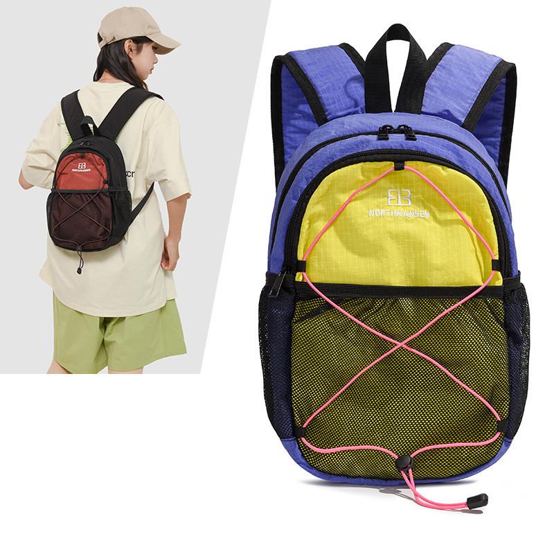 Nylon Backpack With Lightweight Schoolbag Laptop Pocket For School Unisex Gift