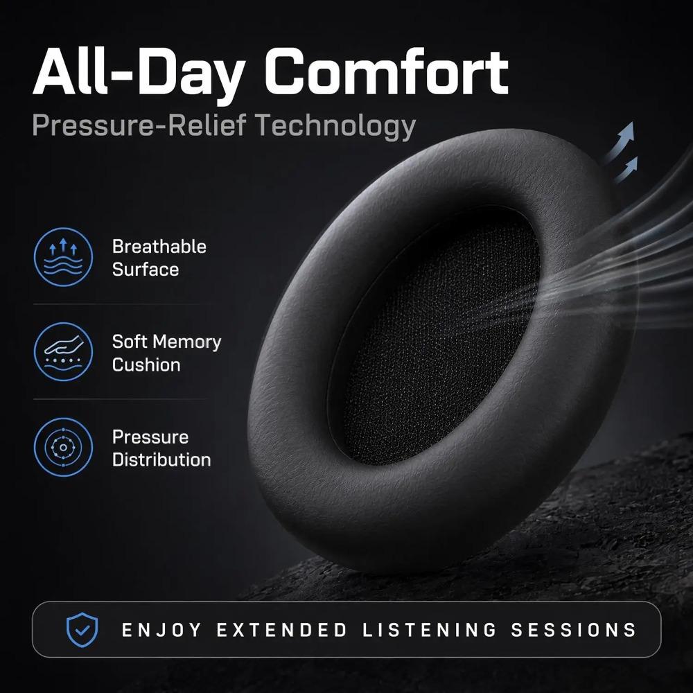 Replacement Earpads Protein Leather Foam Ear Pads for Sony WH-1000XM6 WH1000XM5 WH 1000 XM3 XM4 Headphone Earmuff Headset Sleeve