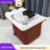 Shampoo Basin Head Therapy Device for Hair Care and Salon Massage