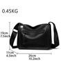 Cowhide Grain Women Messenger Bag High Quality Leather Shoulder Bag Large Capacity Crossbody Bag Luxury Handbag Female Tote