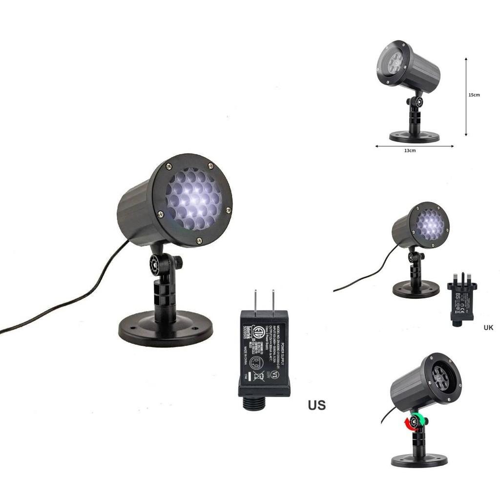 Christmas Outdoor Projector Light Waterproof Display For Holiday Yard Decor