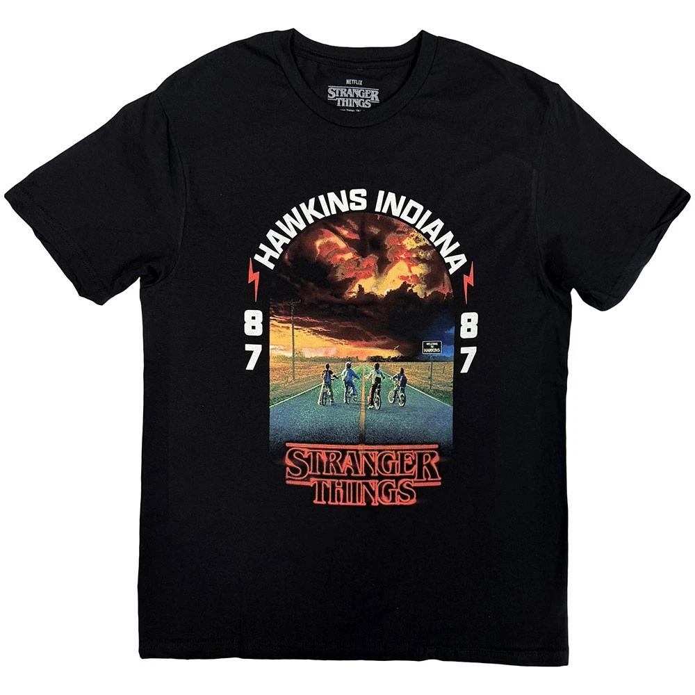 Stranger Things Hawkins 008 Official Tee T-Shirt Mens 3XL