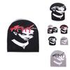 Fashion Figure Portraits And Letter Patterns Men Casual Knitted Hats For Autumn Wear
