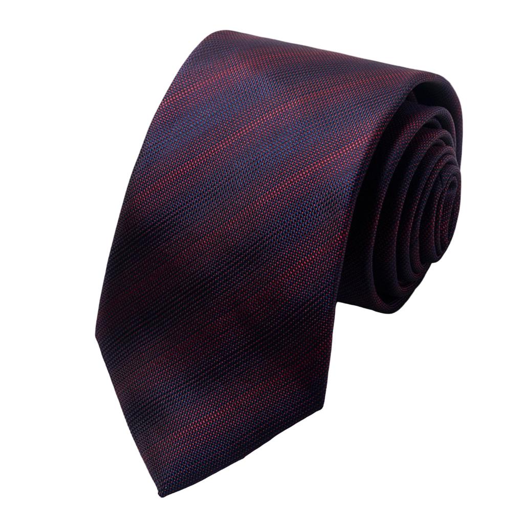 Men's Business Professionals Striped Tie Wedding Suit Accessories Polyester Tie Men