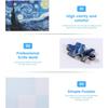 1000 pieces of paper puzzle for adult stress relief puzzle toys, high difficulty, starry moon night