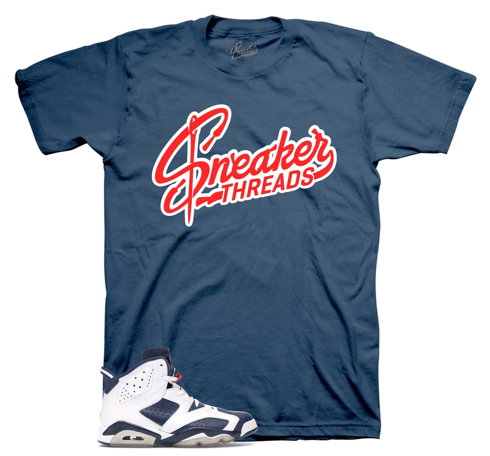 Sneaker Tees To Match Retro 6 Olympic - Sneaker Threads Shirt S