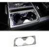 Chrome Center Console Cup Holder Moulding Cover Trims Accessories for 2015-2020 Ford F150