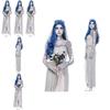 Alluring Ladies Halloween Horror Costume Inspired By Zombie Corpse Bride For Various Occasions