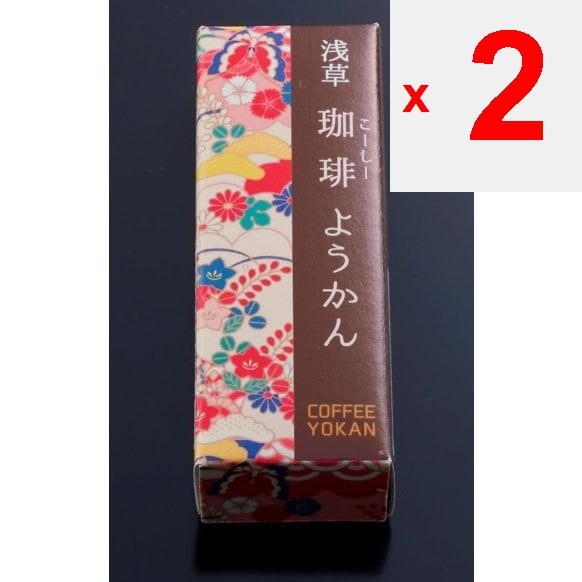Asakusa Mugitoro Coffee Yokan 50g [Japanese Confectionery]. Wagashi
