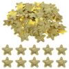100Pcs Star Cloth Applique Exquisite Colorful Iron On Patches for Garments Crafts Clothing Accessories Star Pattern Patch