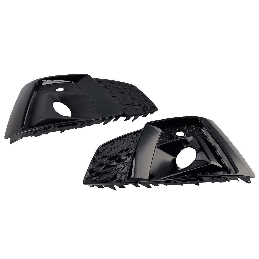 2PCS Front Bumper Fog Light Cover Grille 8W6807682T3Q7 Fit A5 S5 2020-2023