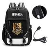Animation Peripheral Student School Bag Large Capacity Computer Bag Outdoor Backpack