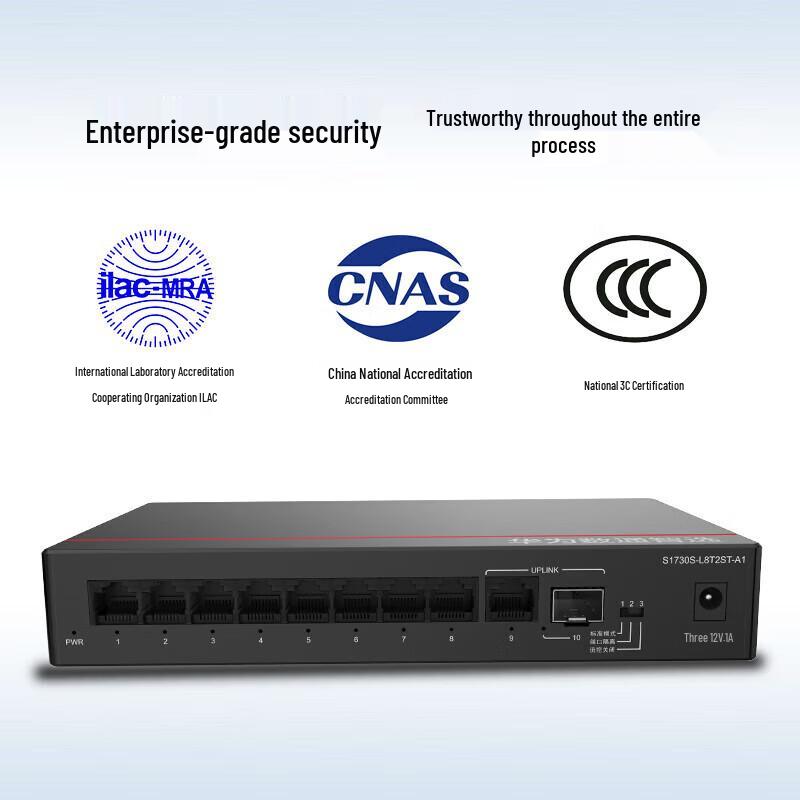 Huawei Smart Selection S1730S-L8T2ST-A1 Network Switch