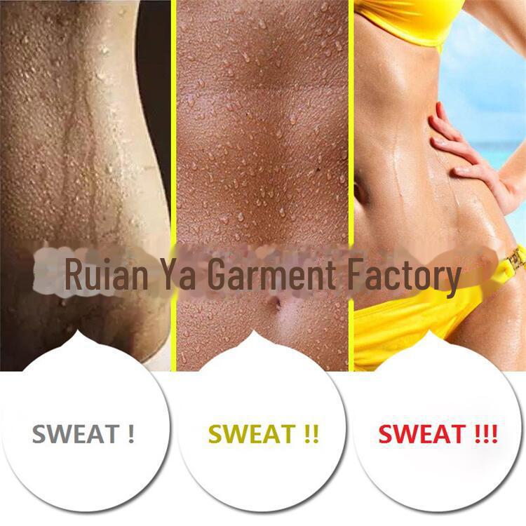 Women's High-Waist Buttoned Sauna Sweatpants for Fitness and Yoga