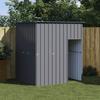 Vidaxl Buda Dla Psa, Z Dachem, Antracytowa, 165X153X181 Cm, Stal