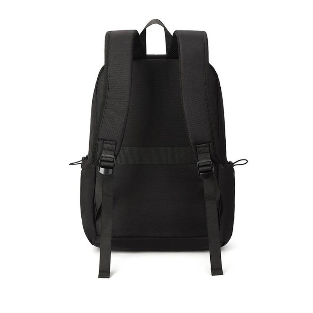 Large Capacity Men Backpack Solid Color Oxford Cloth Backpack Fashion Student Backpack  Travel