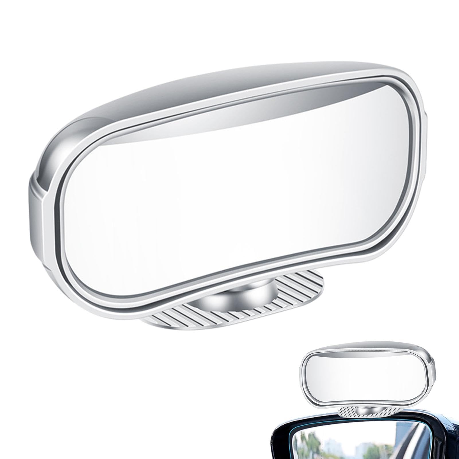 

Patonde Car Rearview Mirror Reverse Mirror,Wide Angle Blind Angle Mirror for Car - 360 Please refer to the description серебряный